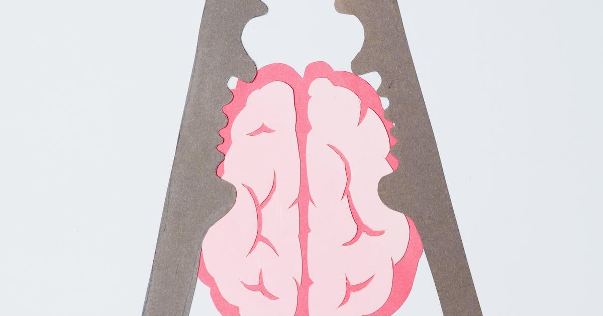 Artistic representation of a brain in a nutcracker symbolizing the deeper meaning behind simple concepts